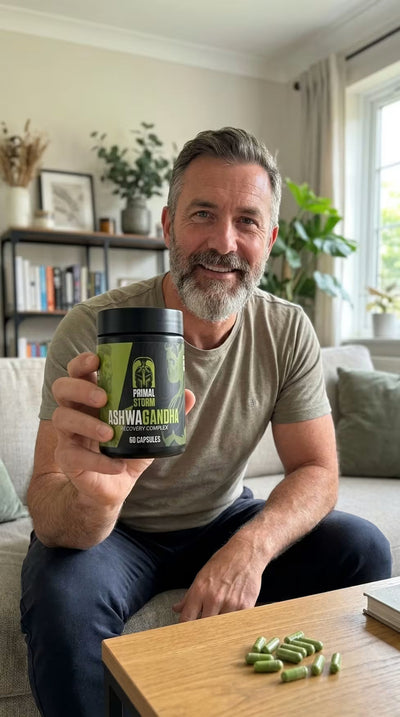 Customer holding Primal Storm Ashwagandha