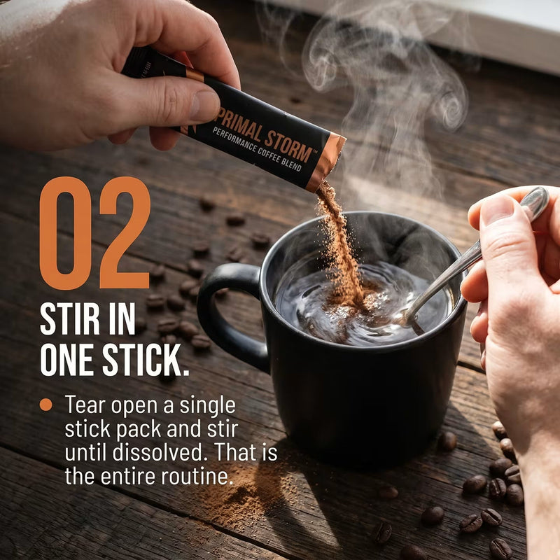 Stir in one stick
