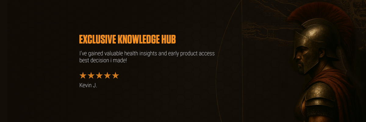 Exclusive Knowledge Hub – I've gained valuable health insights and early product access best decision i made! – Kevin J., 5-star review