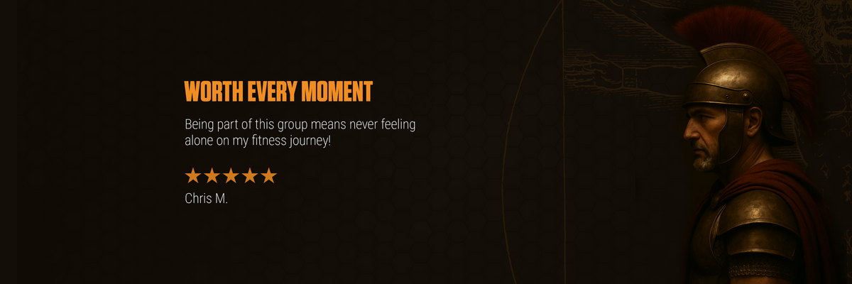Worth Every Moment – Being part of this group means never feeling alone on my fitness journey! – Chris M., 5-star review