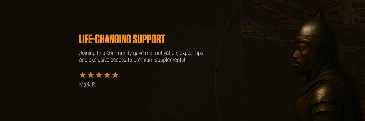 Life-Changing Support – Joining this community gave me motivation, expert tips, and exclusive access to premium supplements! – Mark R., 5-star review