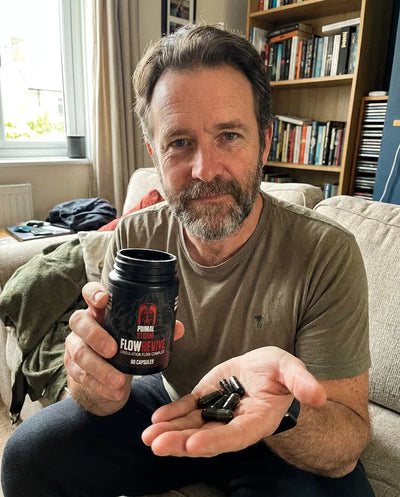 Customer holding FlowRevive